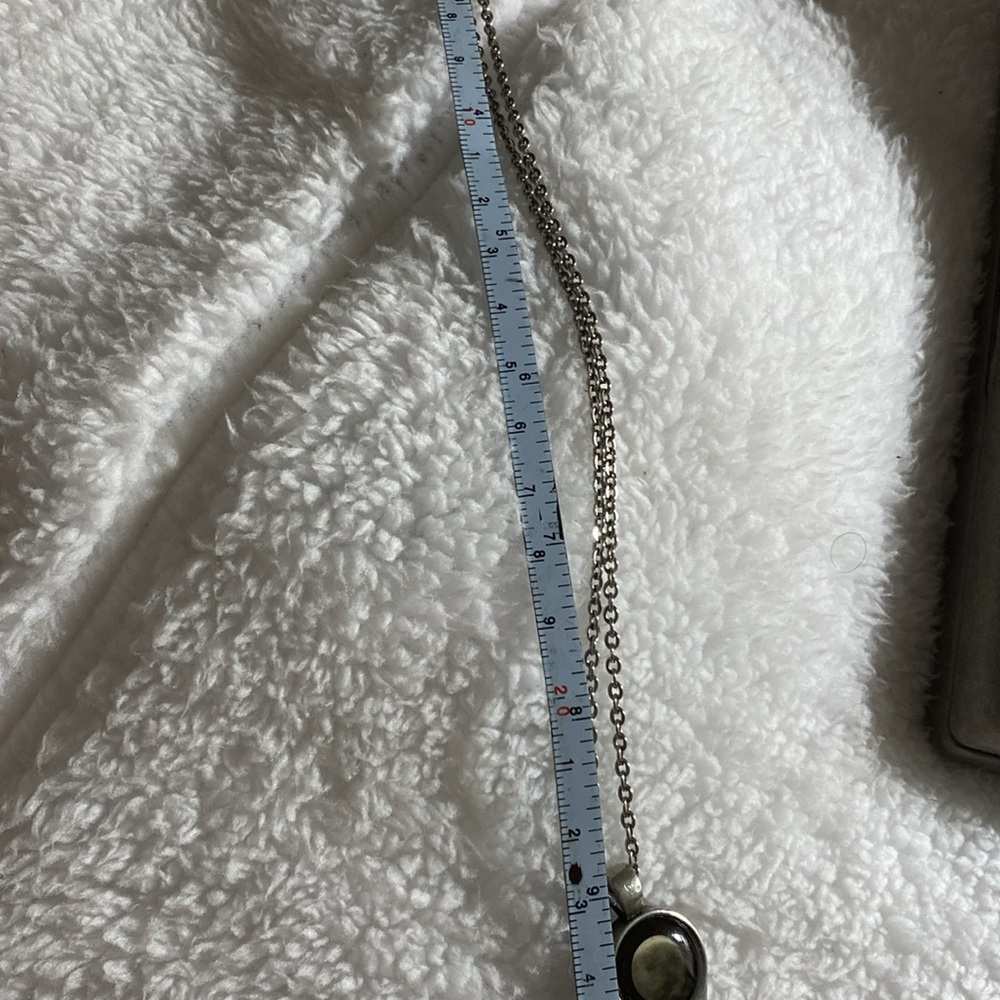 Moonglow(snap leather bracelet) w/ added necklace - Picture 13 of 13